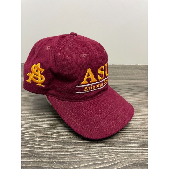 Vintage Arizona State Sun Devils Corduroy Snapback Cap Hat CA Headwear READ - Picture 2 of 8
